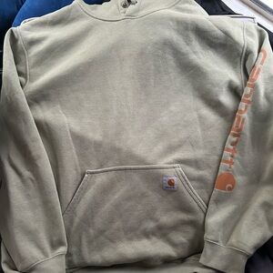 Carhartt Sage Green Loose Fit Sweatshirt